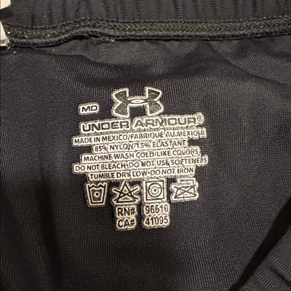 Under Armour | Basic Black Compression Workout Bi… - image 5